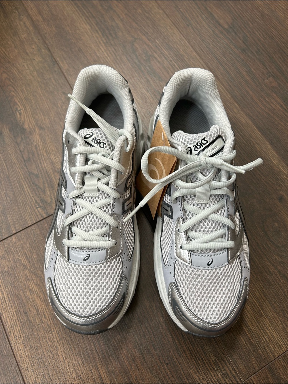 ASICS GEL-1130 Women's Glacier Grey/Pure Silver Running Shoes - Picture 4 of 8